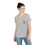 Gildan Ladies' V-Neck T-Shirt 5V00L - LH Tennis Mom (Pocket)