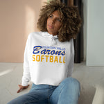 Lane Seven Crop Hoodie (LS12000) - FV Baron Softball