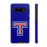 Mobile Phone Tough Cases - Big T on Blue