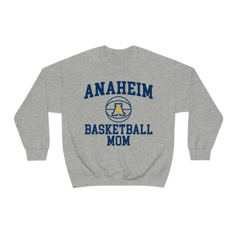Gildan Unisex Heavy Blend™ Crewneck Sweatshirt 18000 - Anaheim A Basketball Mom