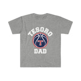 Gildan Unisex Softstyle T-Shirt 64000 - Tesoro Basketball Dad