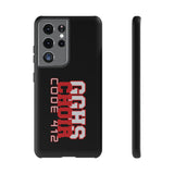 Tough Mobile Phone Cases (Black) - GGHS Choir Code 412