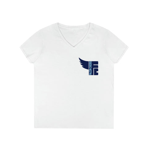 Gildan Ladies' V-Neck T-Shirt 5V00L - Falcon Choirs (Pocket)