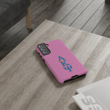 iPhone/Samsung Tough Cases - AKPsi on Pink