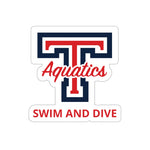 Die-Cut Stickers - Aquatics Swim and Dive