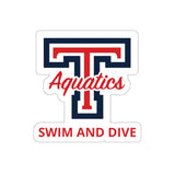 Die-Cut Stickers - Aquatics Swim and Dive