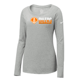 Nike Ladies Core Cotton Long Sleeve Tee (NKBQ5235) – Oilers HBHS Softball