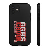 Tough Mobile Phone Cases (Black) - GGHS Choir Code 412