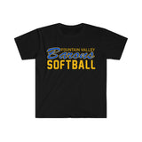 Gildan Unisex Softstyle T-Shirt 64000 - FV Barons Softball