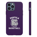 Mobile Phone Tough Cases (Purple) - Bulldogs Basketball