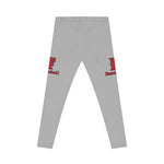 Women's Casual Leggings (Grey) - F Baseball