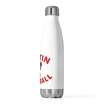 20oz Insulated Bottle - Double T Football
