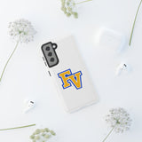 iPhone/Samsung Tough Cases - FV (White)