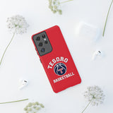 iPhone/Samsung Tough Cases - Tesoro Basketball on Red