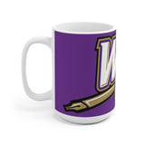 Ceramic Mug - WC Pen on Purple