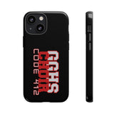 Tough Mobile Phone Cases (Black) - GGHS Choir Code 412