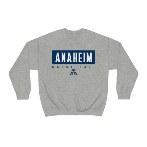 Gildan Unisex Heavy Blend™ Crewneck Sweatshirt 18000 - Anaheim Basketball A