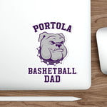 Die-Cut Stickers - Bulldogs Basketball Dad