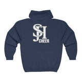 Gildan Unisex Heavy Blend™ Full Zip Hooded Sweatshirt - SJH Cheer