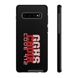 Tough Mobile Phone Cases (Black) - GGHS Choir Code 412