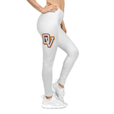 Women's Casual Leggings (White) - OV