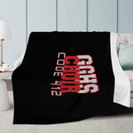 Micro Fleece Blanket D43 (Black) - GGHS Choir Code 412