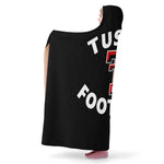 Hooded Blanket (Black) - Double T Football