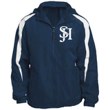 Sport-Tek Fleece Lined Colorblocked Hooded Jacket (JST81) - SJH