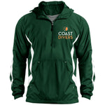 Sport-Tek Unisex Colorblock Raglan Anorak Jacket (JST63) - Coast Divers