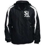 Sport-Tek Fleece Lined Colorblocked Hooded Jacket (JST81) - SJH Cheer