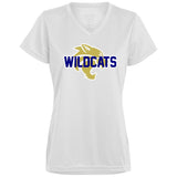 Augusta Ladies’ Moisture-Wicking V-Neck Tee 1790 - Wildcats