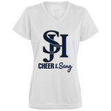 Augusta Ladies’ Moisture-Wicking V-Neck Tee (1790) - SJH Cheer & Song