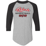 Augusta 3/4 Raglan Sleeve Jersey 4420 - Rebels Basketball Mom