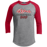 Augusta 3/4 Raglan Sleeve Jersey 4420 - Rebels Basketball Dad