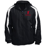 Sport-Tek Fleece Lined Colorblocked Hooded Jacket JST81 – F Baseball