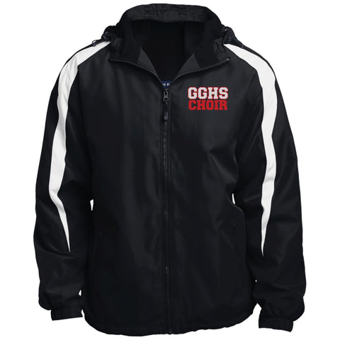 Sport-Tek Fleece Lined Colorblocked Hooded Jacket JST81 – GGHS Choir