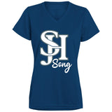 Augusta Ladies’ Moisture-Wicking V-Neck Tee (1790) - SJH Song