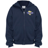 Port & Co. Youth Full Zip Hoodie PC90YZH - Wildcats