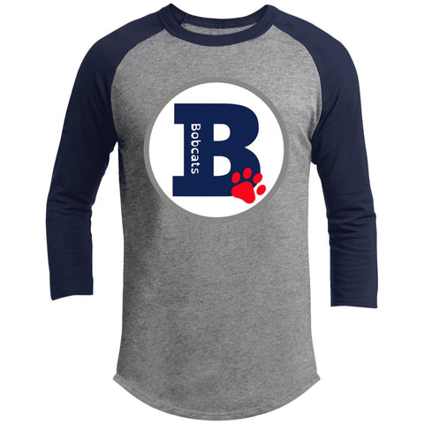 Sport-Tek 3/4 Raglan Sleeve Shirt (T200) - Bobcats
