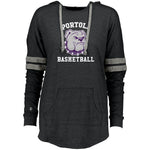 Holloway Ladies Hooded Low Key Pullover (229390) - Bulldogs Basketball