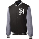 Sport-Tek Fleece Letterman Jacket (ST270) - SJH
