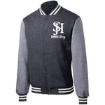 Sport-Tek Fleece Letterman Jacket (ST270) - SJH Cheer & Song
