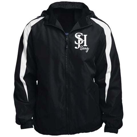 Sport-Tek Fleece Lined Colorblocked Hooded Jacket (JST81) - SJH Song