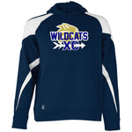 Holloway Youth Athletic Colorblock Fleece Hoodie 229646 - Wildcats XC