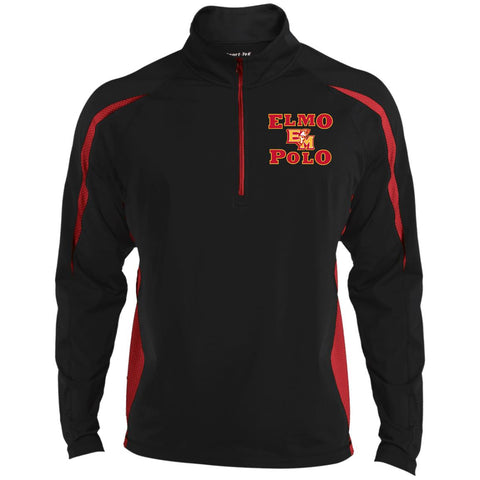 Sport-Tek Men's Sport Wicking Colorblock 1/2 Zip (ST851) - ElMo EM Polo