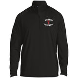 Sport-Tek Sport-Wick Stretch 1/4-Zip Pullover ST850 - Double T Football