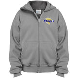 Port & Co. Youth Full Zip Hoodie PC90YZH - Wildcats