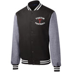 Sport-Tek Fleece Letterman Jacket (ST270) - Double T Football