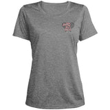 Sport-Tek Ladies' Heather Scoop Neck Performance Tee (LST360) - Lady Rebels Tennis