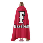 Hooded Blanket (Red) - F Baseball